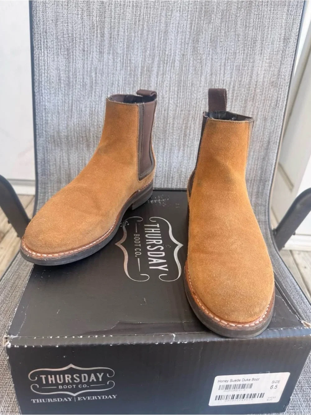 Thursday Boot Company Honey Suede Chukka Boots - Tan Brown